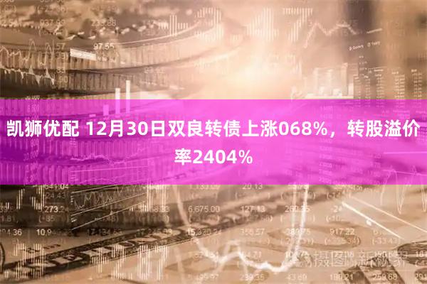 凯狮优配 12月30日双良转债上涨068%，转股溢价率2404%